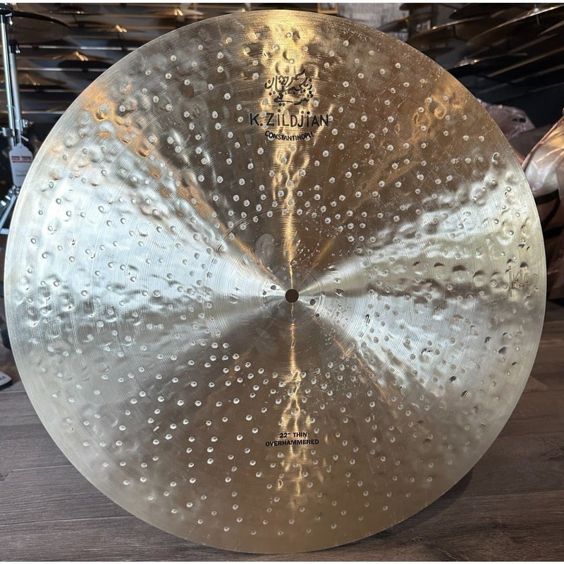 Zildjian K Constantinople Thin Overhammered Ride Cymbal 22" DEMO MODEL