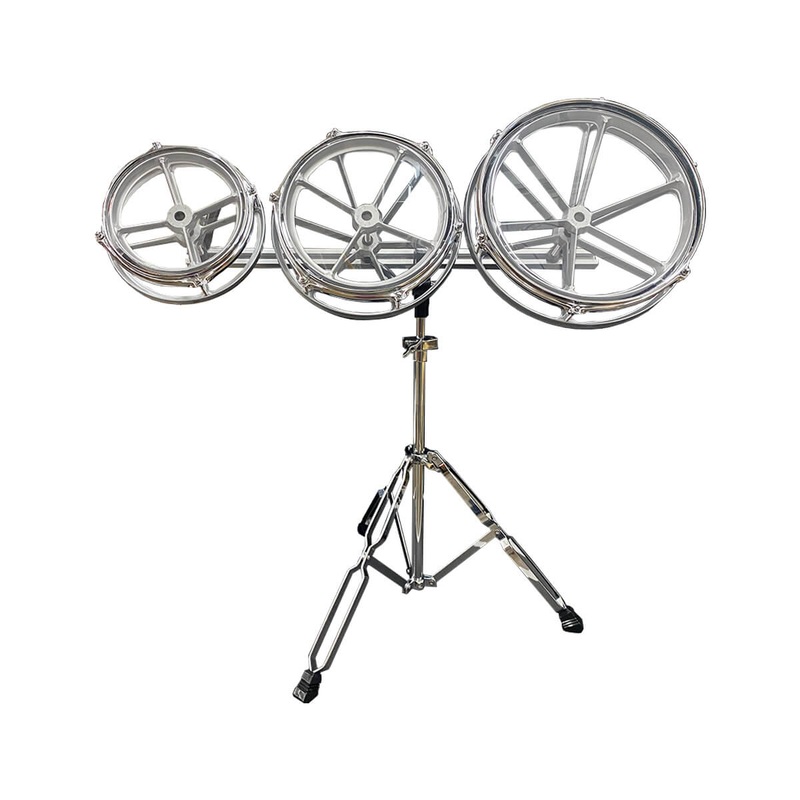 Cardinal Percussion Spin-Tuned Toms 8/10/12 w/Stand