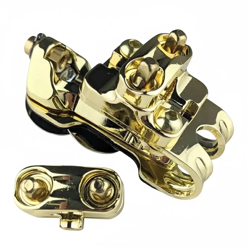 INDe Drum Labs BR3 No-Drill Tom/Accessory Mount Bracket Brass