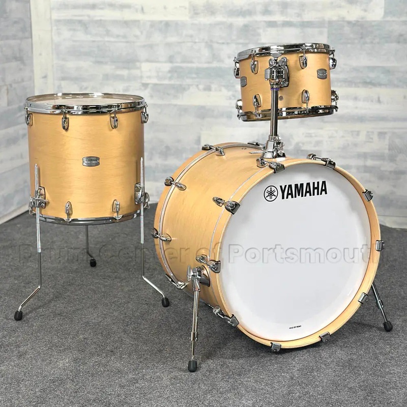 Yamaha Tour Custom Maple 3pc Drum Set 22/12/16 Butterscotch Satin