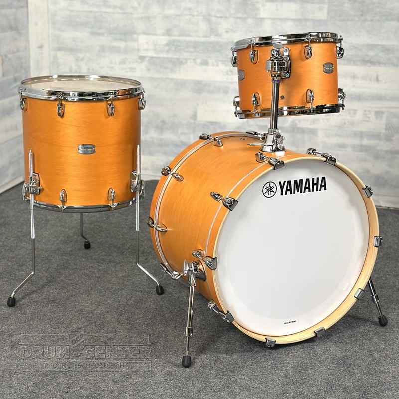 Yamaha Tour Custom Maple 3pc Drum Set 22/13/16 Caramel Satin