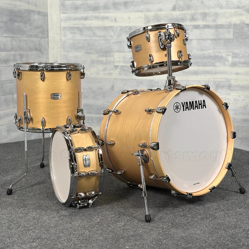 Yamaha Tour Custom Maple 4pc Drum Set 20/12/14/14 Butterscotch Satin