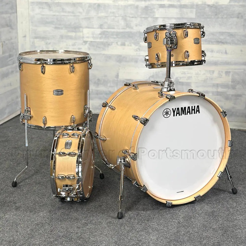 Yamaha Tour Custom Maple 4pc Drum Set 22/12/16/14 Butterscotch Satin
