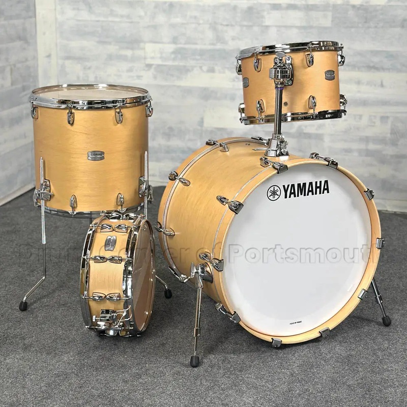 Yamaha Tour Custom Maple 4pc Drum Set 22/13/16/14 Butterscotch Satin