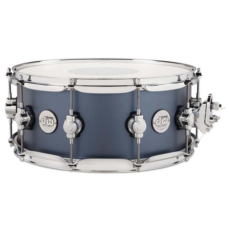 DW Design Snare Drum 14x6 Blue Slate