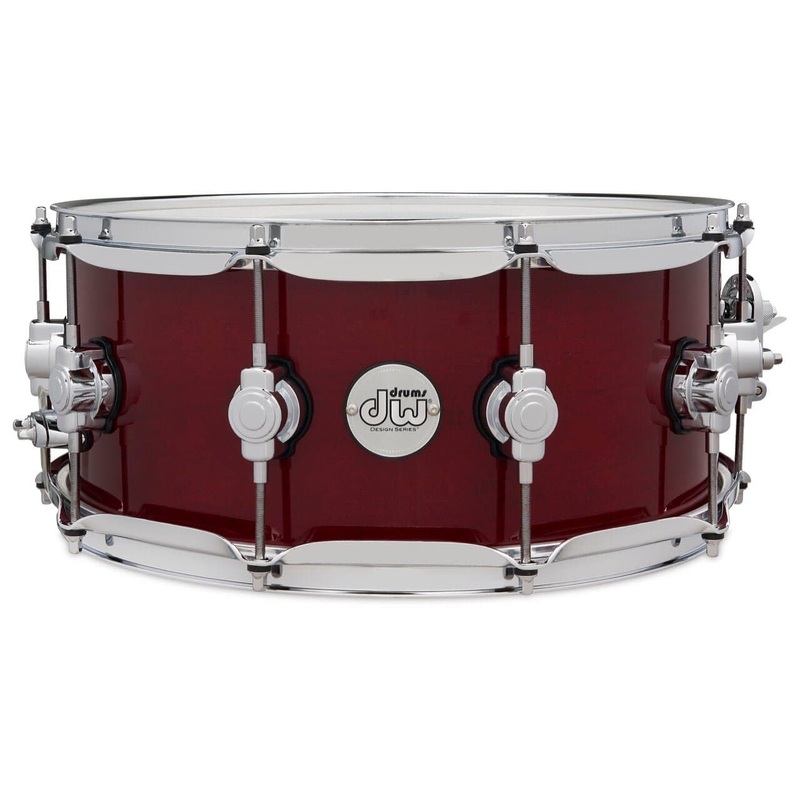 DW Design Snare Drum 14x6 Cherry Stain