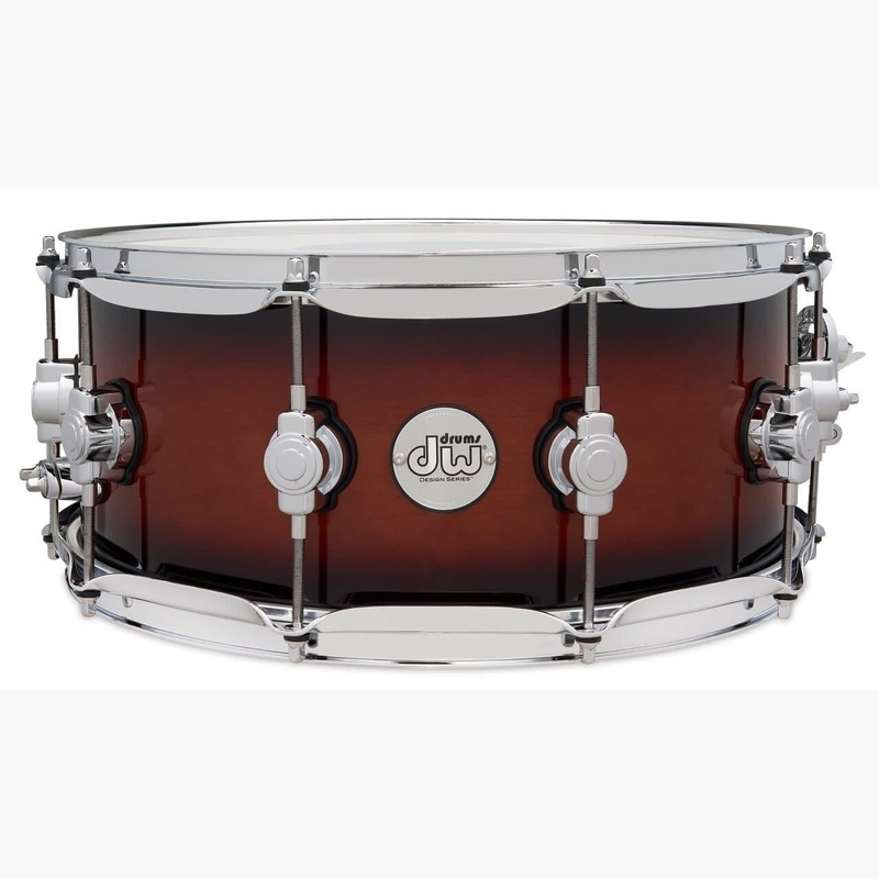 DW Design Snare Drum 14x6 Tobacco Burst