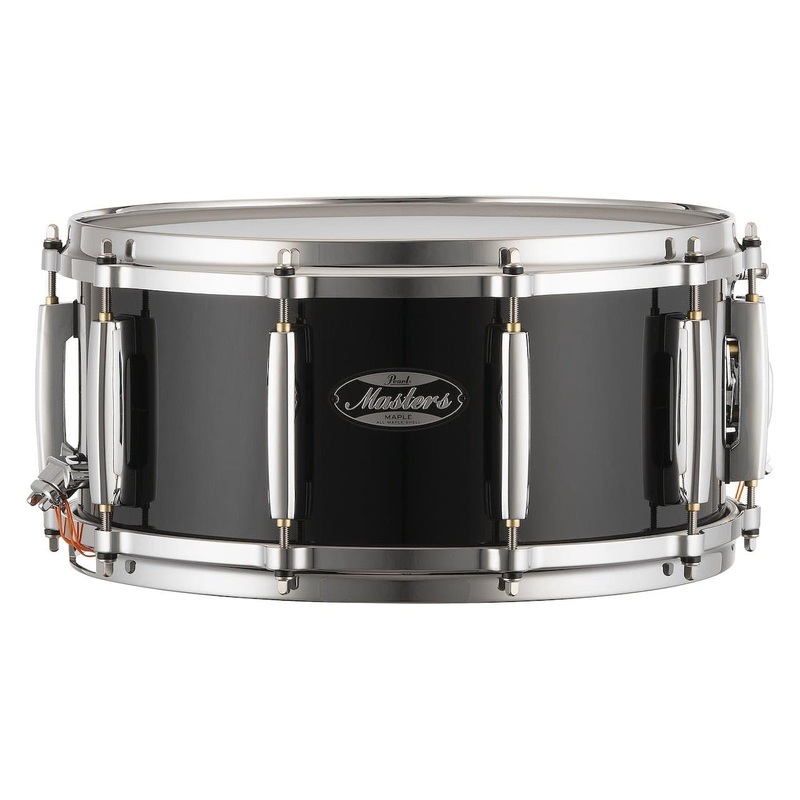 Pearl Masters Maple MM6 Snare Drum 14x6.5 Piano Black