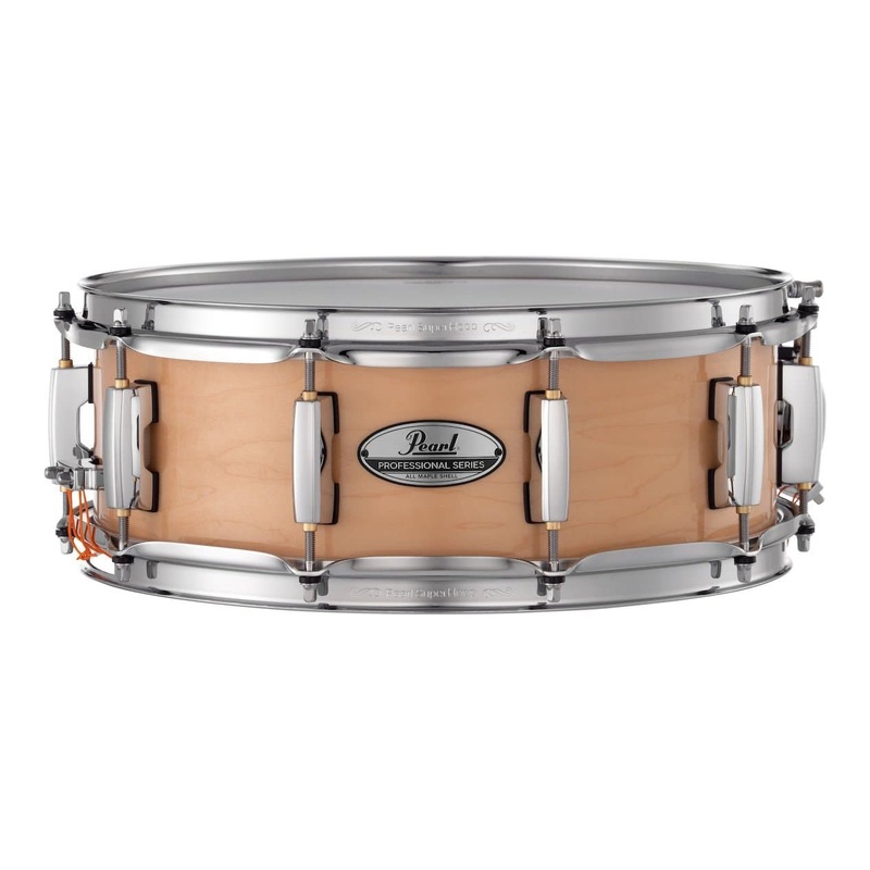 Pearl Professional Maple Snare Drum 14x5 Natural Maple