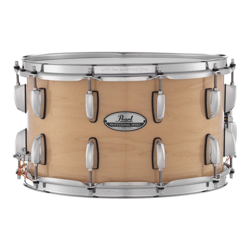 Pearl Professional Maple Snare Drum 14x8 Natural Maple