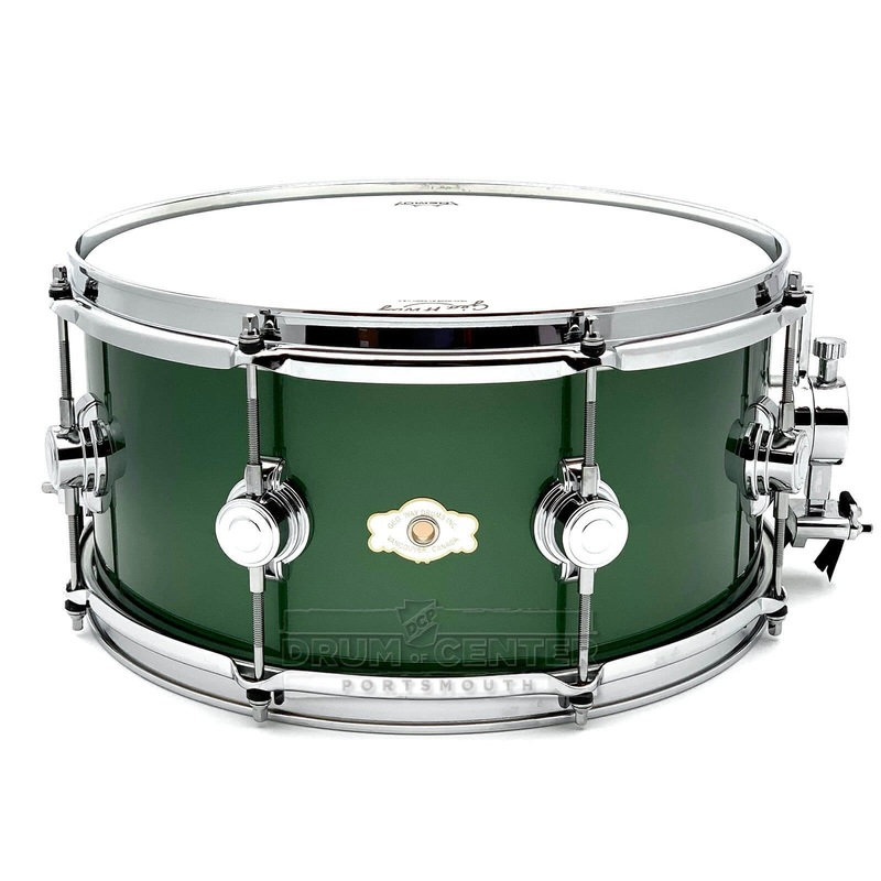 George Way Aristocrat Studio Snare Drum 14x7 Kaddy Green