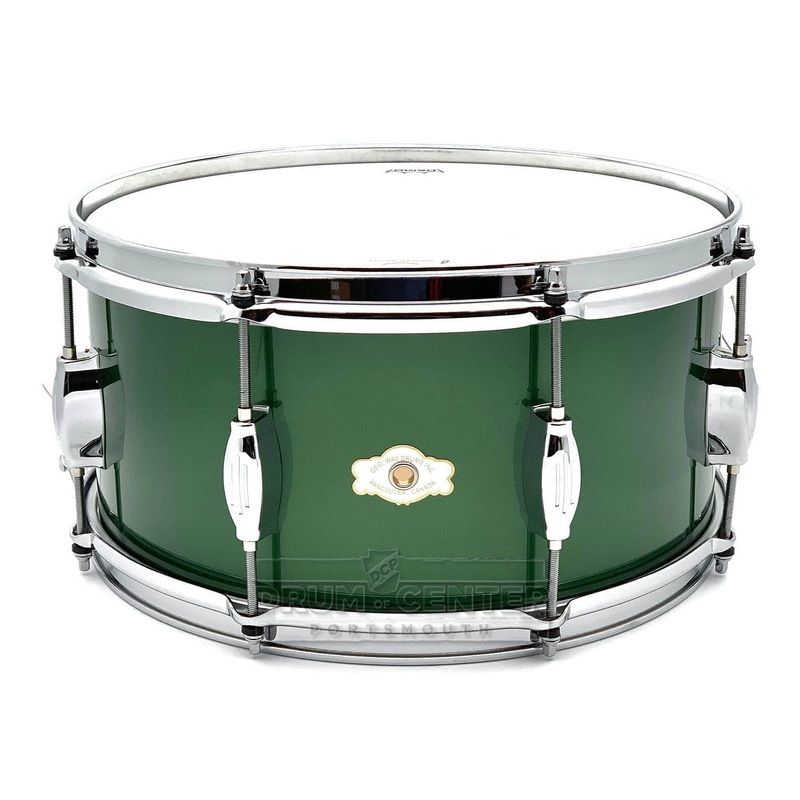 George Way Tuxedo Studio Snare Drum 14x7 Kaddy Green