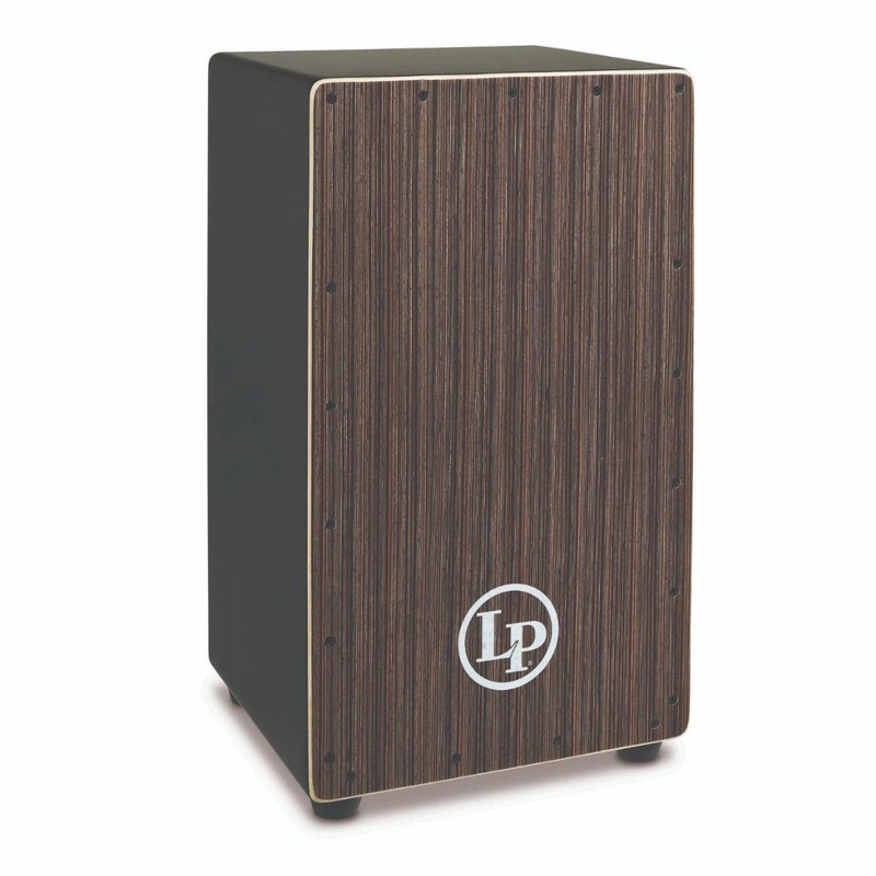 Latin Percussion City Exotic Cajon w/Walnut Craftwood Soundboard