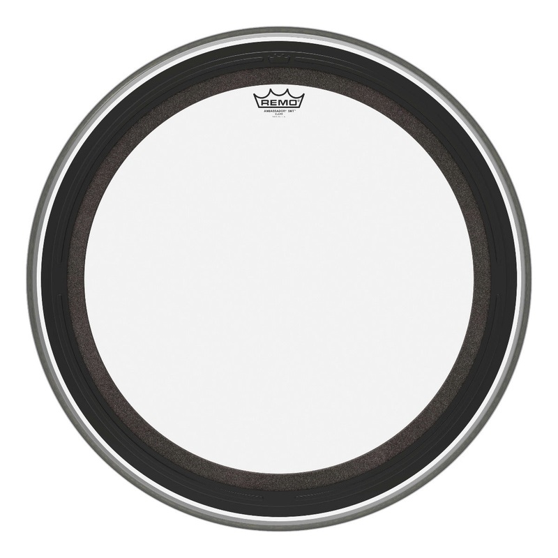 Remo Ambassador SMT Clear Bass Drumhead 24"