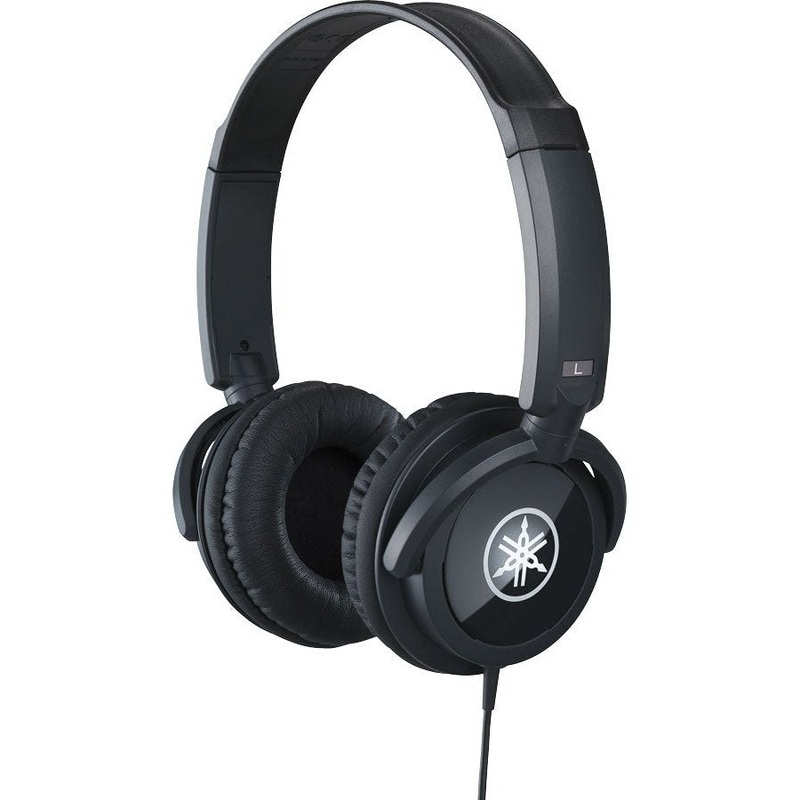 Yamaha HPH-100B Dynamic Closed-Back Headphones Black