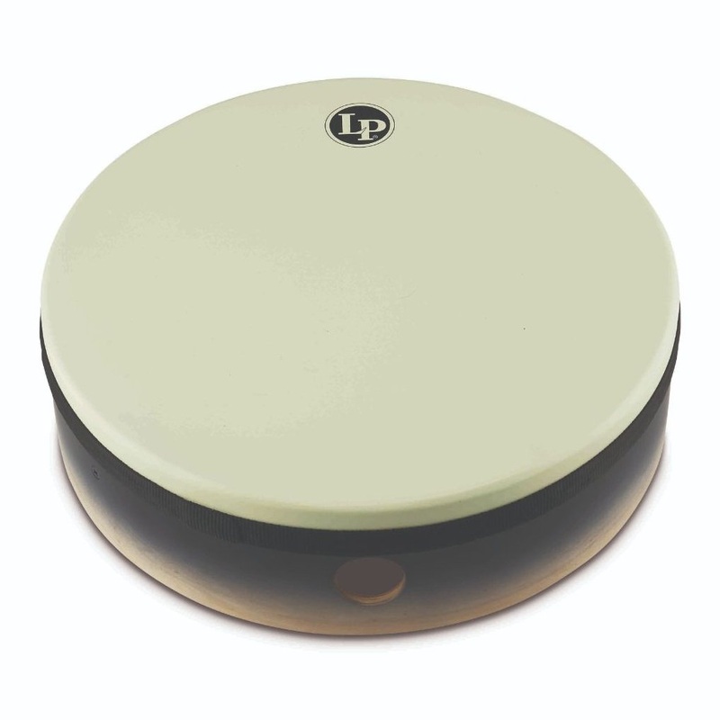 Latin Percussion 14" x 4" Tunable Tar Black Fade