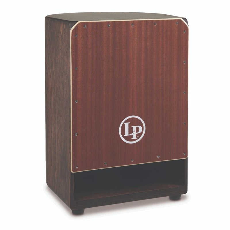 Latin Percussion Roundback Sub-Bass Cajon w/Mahogany Soundboard