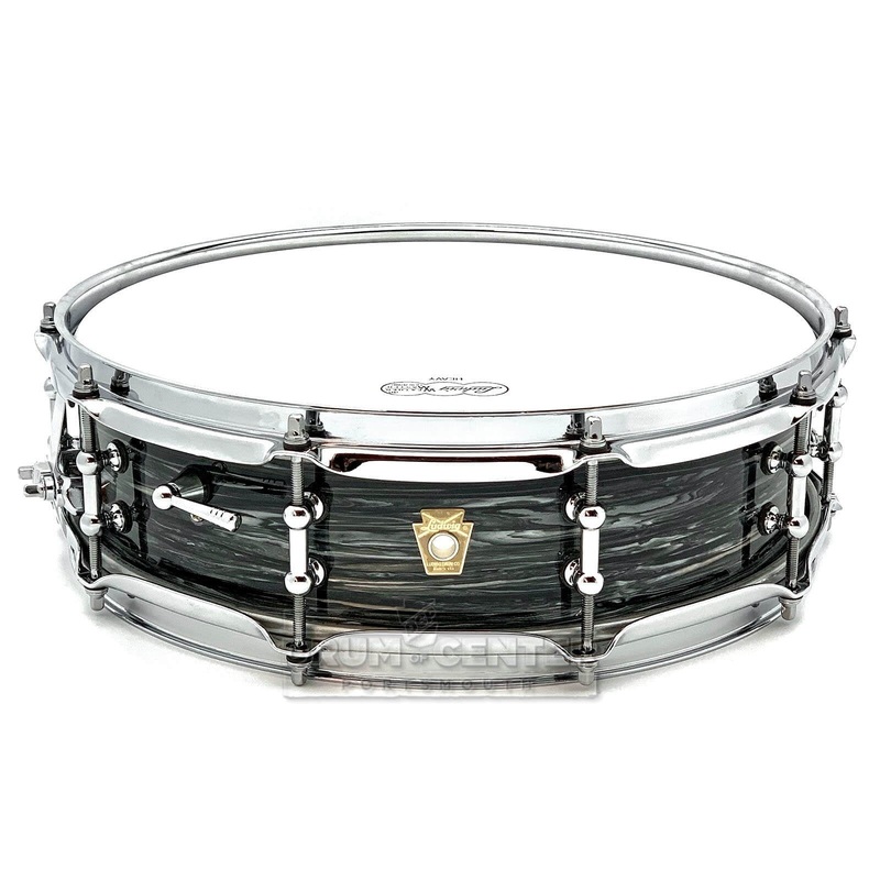 Ludwig Legacy Mahogany Snare Drum 14x4 Vintage Black Oyster