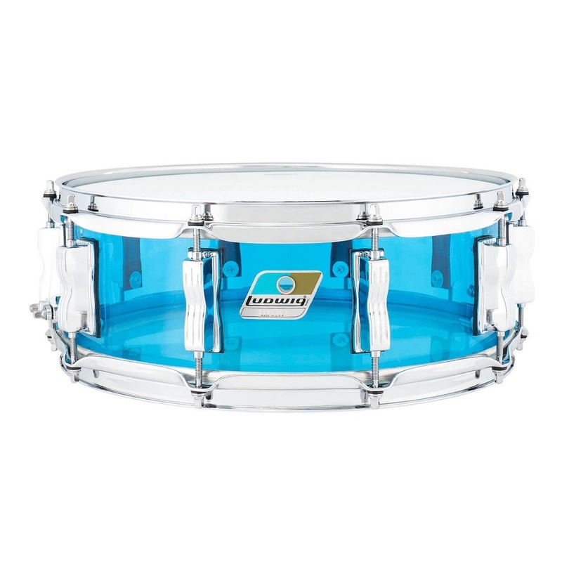 Ludwig Vistalite Snare Drum 14x5 Blue