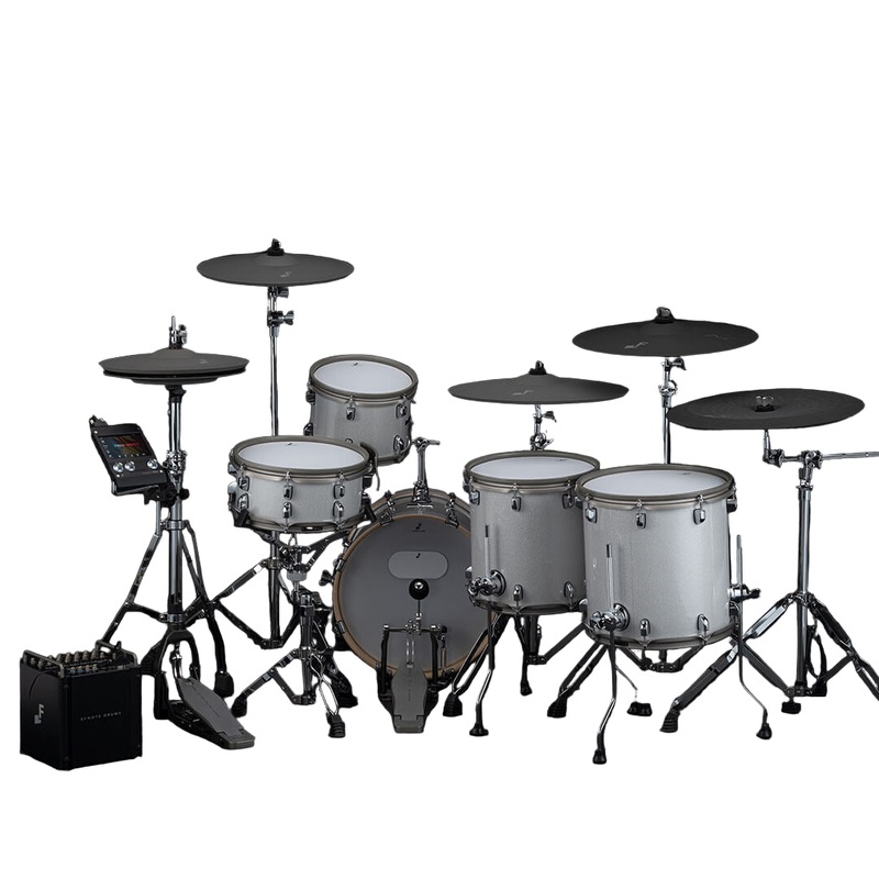 EFNOTE PRO 503 Power Electronic Drum Set White Sparkle
