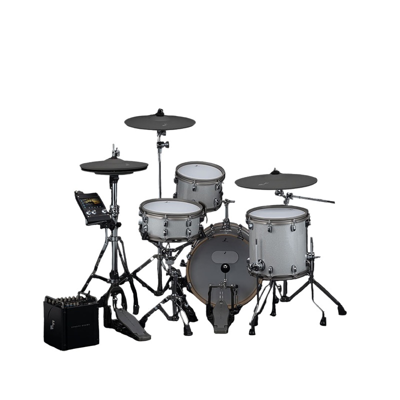 EFNOTE PRO 507 Complete Electronic Drum Set White Sparkle
