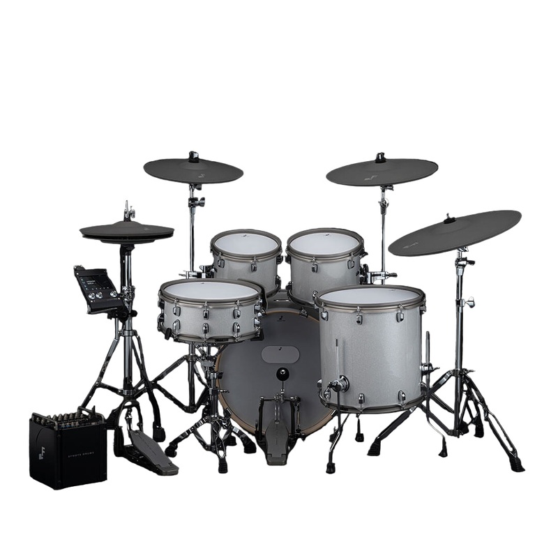 EFNOTE PRO 701 Traditional Electronic Drum Set White Sparkle