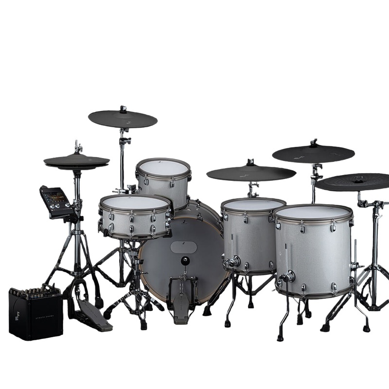 EFNOTE PRO 703 Power Electronic Drum Set White Sparkle