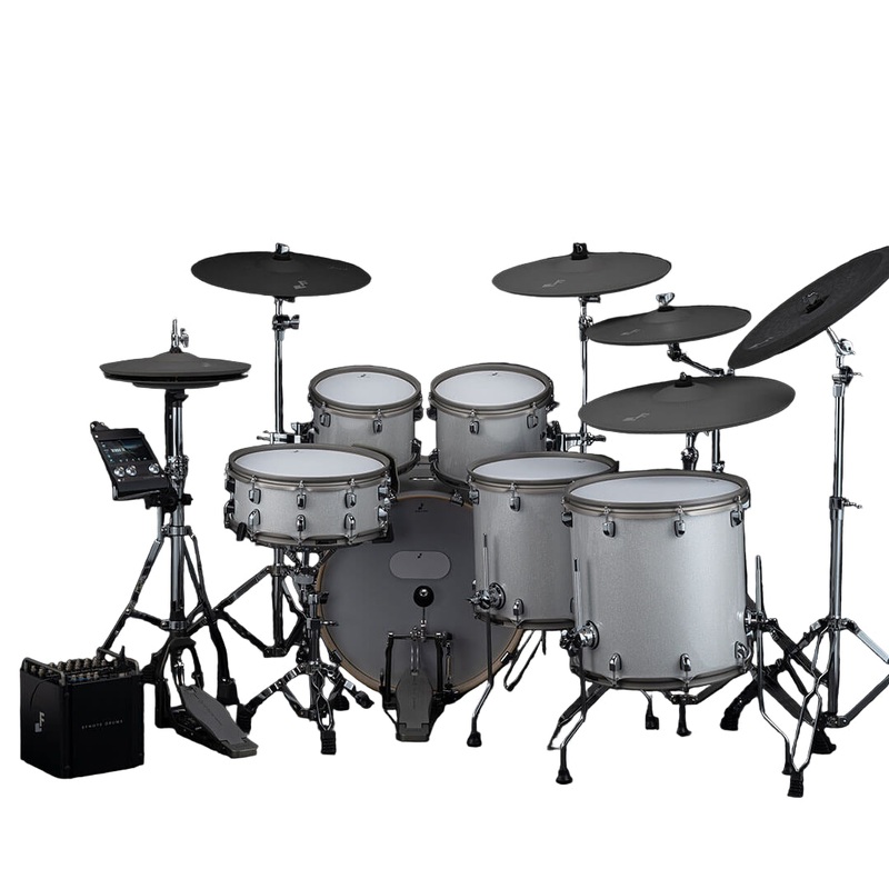EFNOTE PRO 705 Heavy Electronic Drum Set White Sparkle