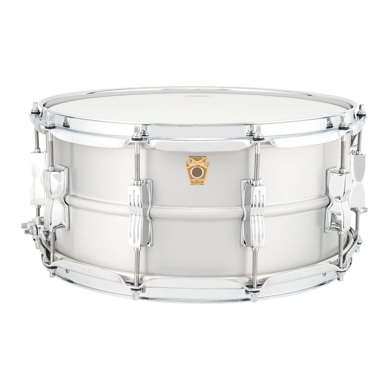 Ludwig LA654BM Acro Aluminum Snare Drum 14x6.5 w/P86CH