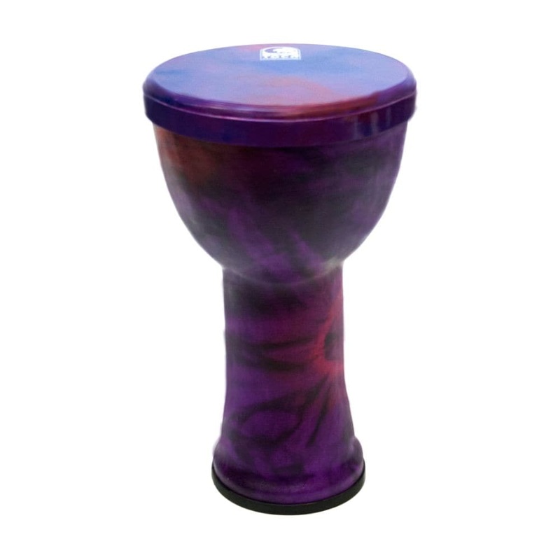 Toca Freestyle Lightweight Djembe 9" Woodstock Purple w/Hand-Painted Head