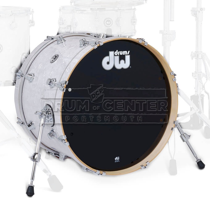 DW DWe Electronic/Acoustic Bass Drum 20x14 White Marine Pearl