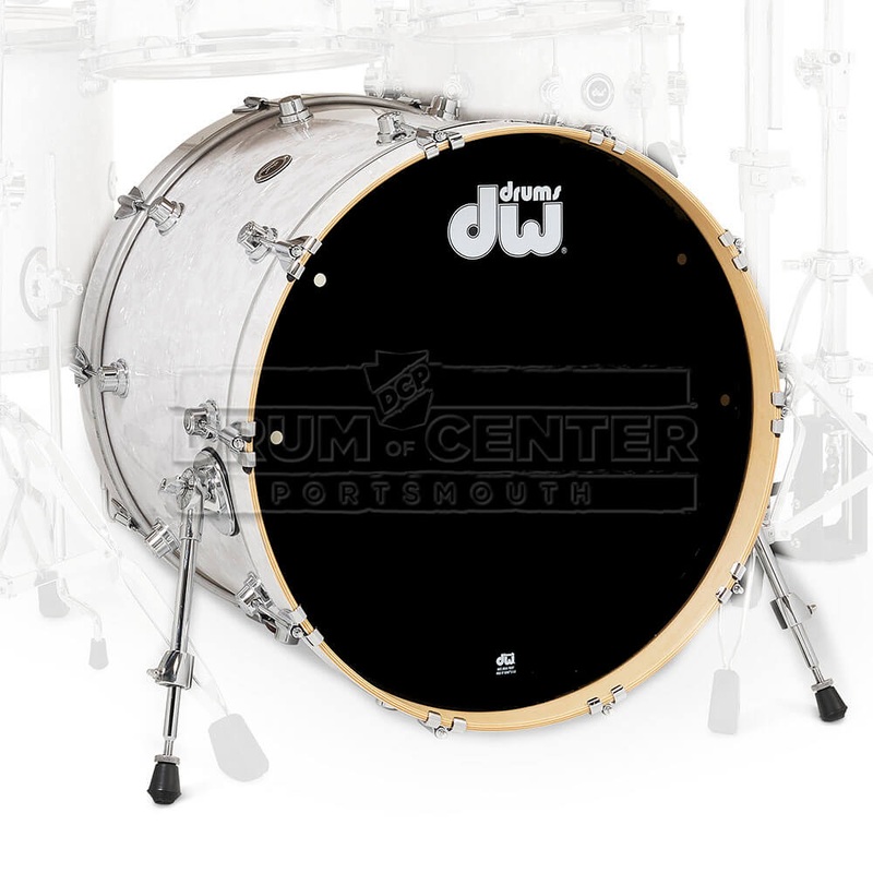 DW DWe Electronic/Acoustic Bass Drum 22x16 White Marine Pearl