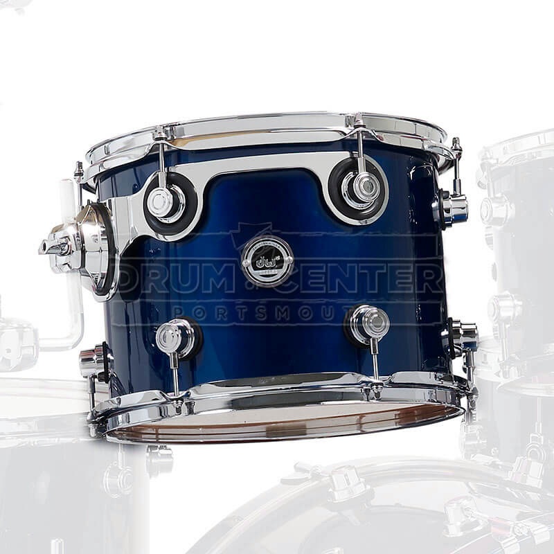 DW DWe Electronic/Acoustic Tom 12x9 Midnight Blue Metallic