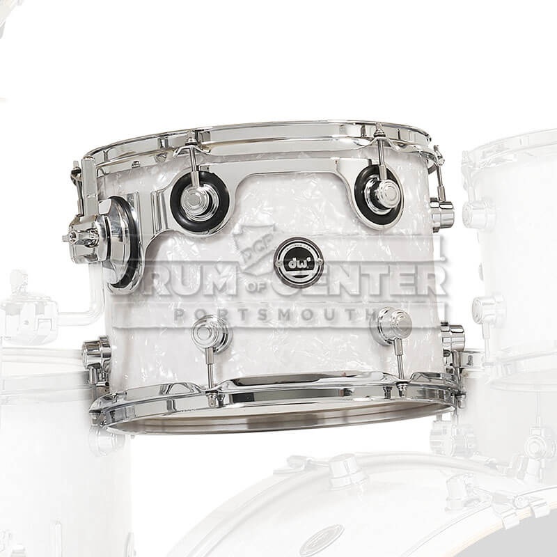 DW DWe Electronic/Acoustic Tom 12x9 White Marine Pearl