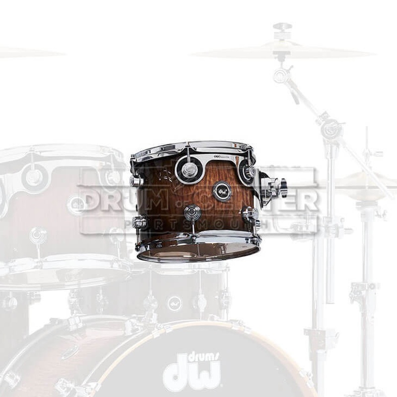 DW DWe Electronic/Acoustic Tom 8x7 Curly Maple Burst