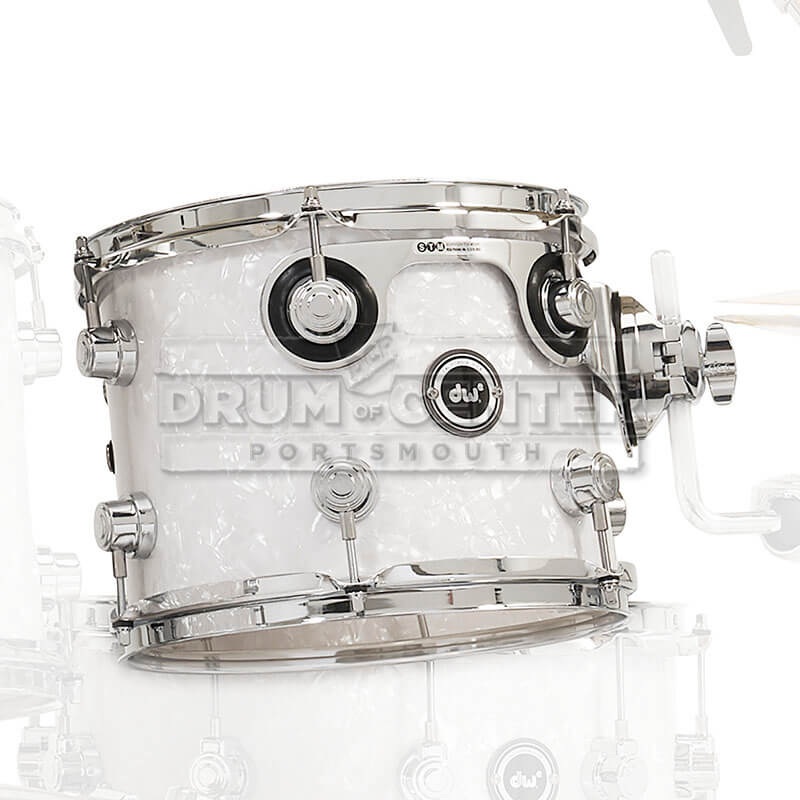 DW DWe Electronic/Acoustic Tom 8x7 White Marine Pearl
