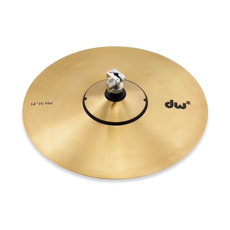 DW DWe Electronic Hi Hat Cymbal Pad Pair 14"