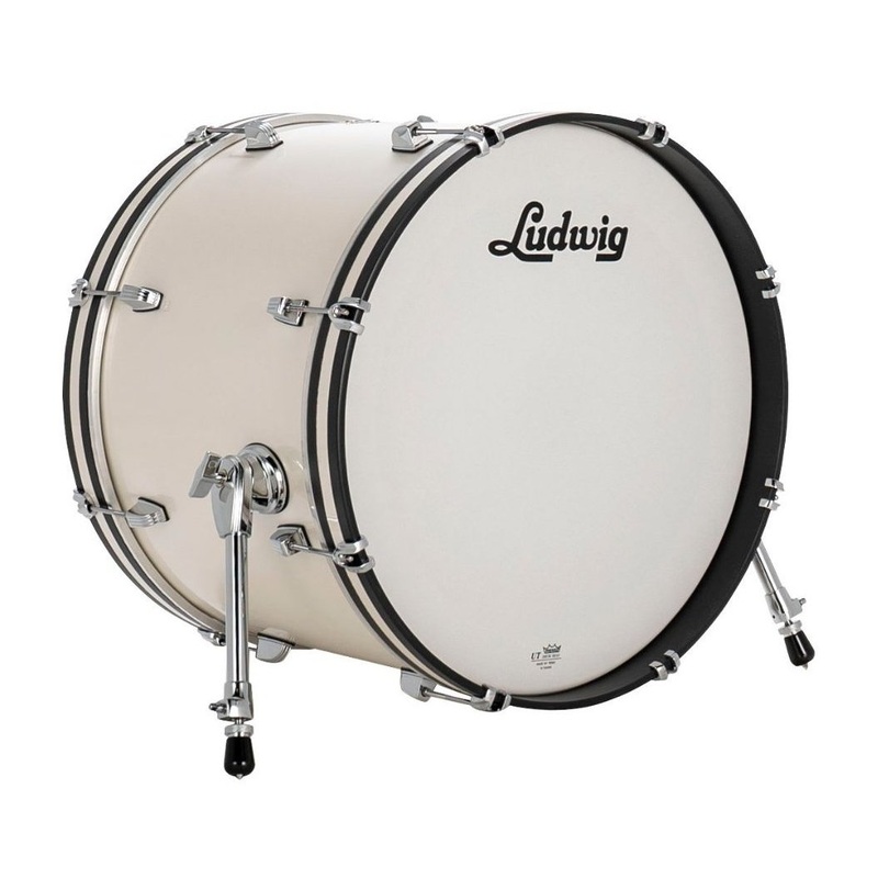 Ludwig Neusonic Bass Drum 20x14 Silver Silk
