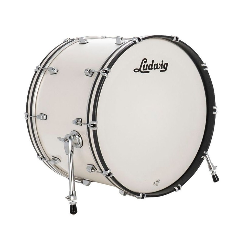 Ludwig Neusonic Bass Drum 22x14 Silver Silk