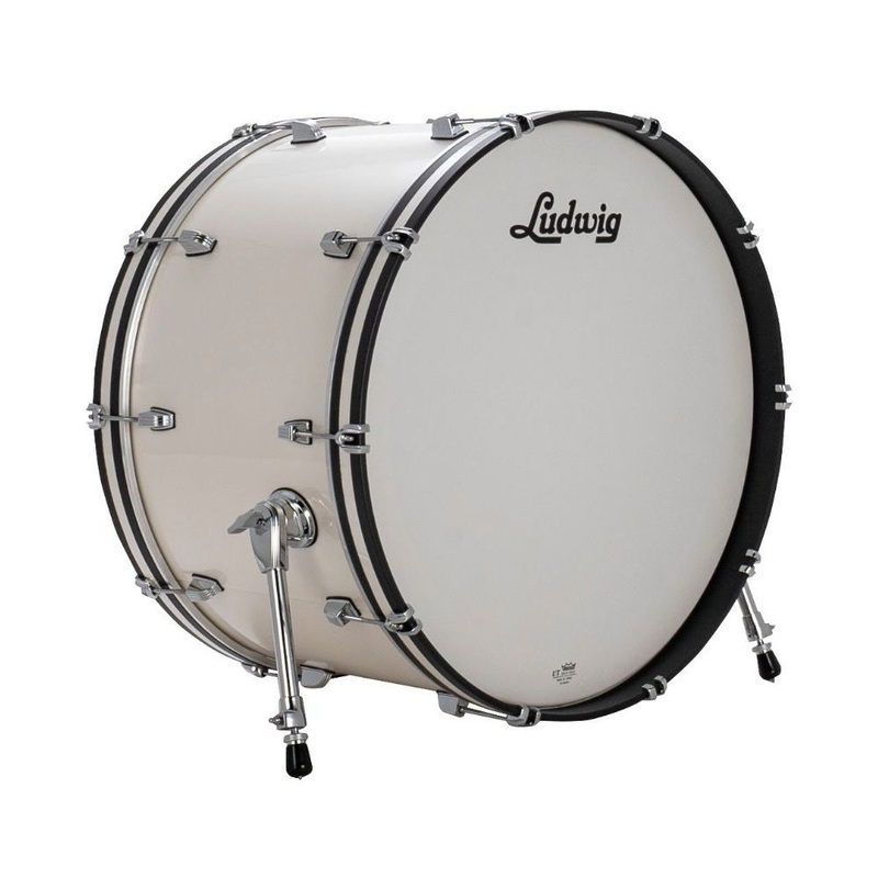 Ludwig Neusonic Bass Drum 24x14 Silver Silk
