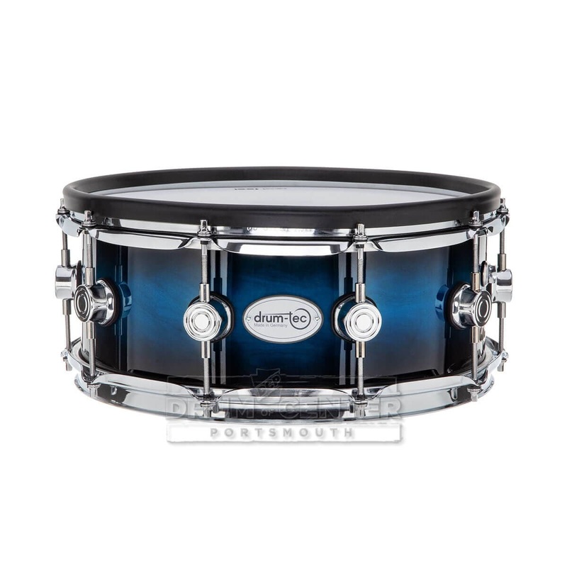 Drum-Tec Pro 3 E-Snare Drum 14x5.5 Blue Burst OPEN BOX