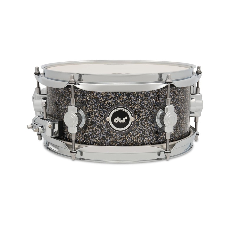 DW DWe Electronic/Acoustic Snare Drum 10x5 Black Galaxy