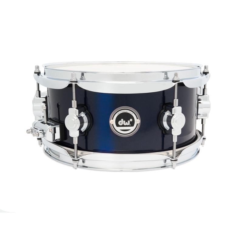 DW DWe Electronic/Acoustic Snare Drum 10x5 Midnight Blue Metallic
